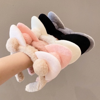 Băng đô cài tóc tai mèo đính ngọc