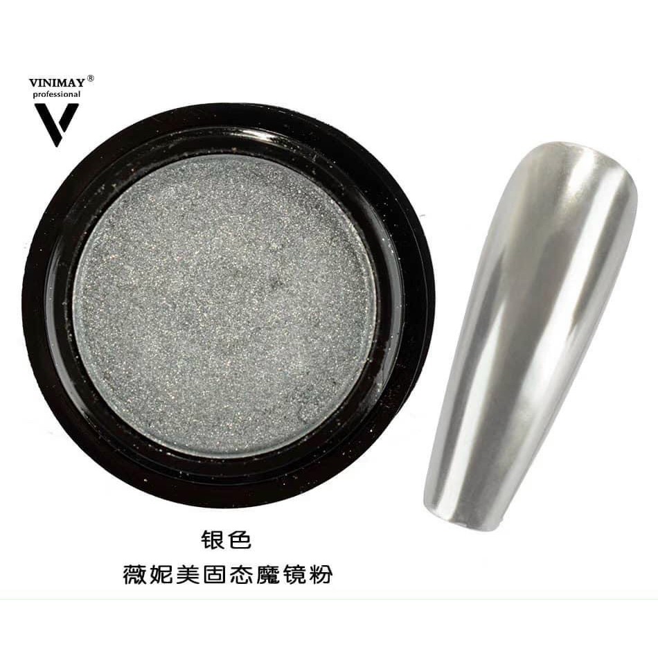 Tráng gương lẻ màu bạc vàng dòng Vinimay