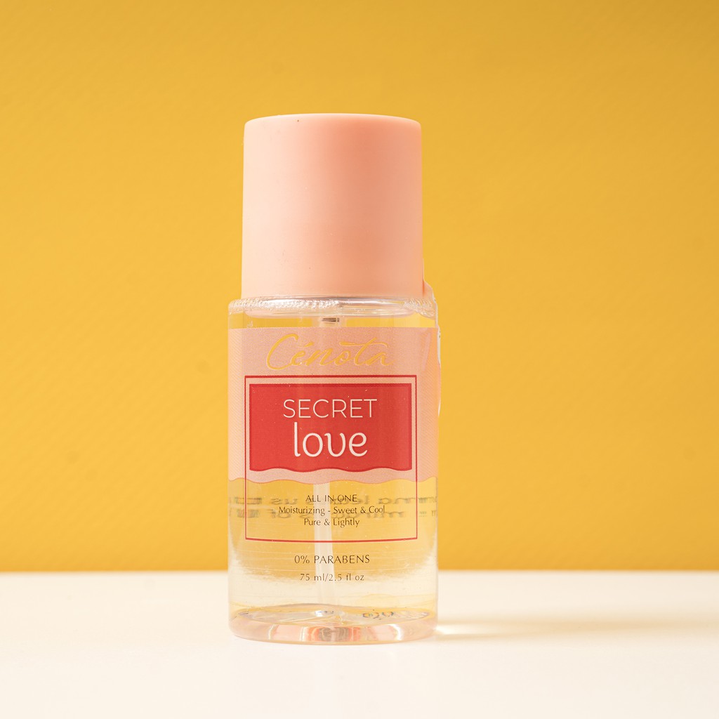 Nước hoa dưỡng thể Secret Love Cénota 75ml | BigBuy360 - bigbuy360.vn