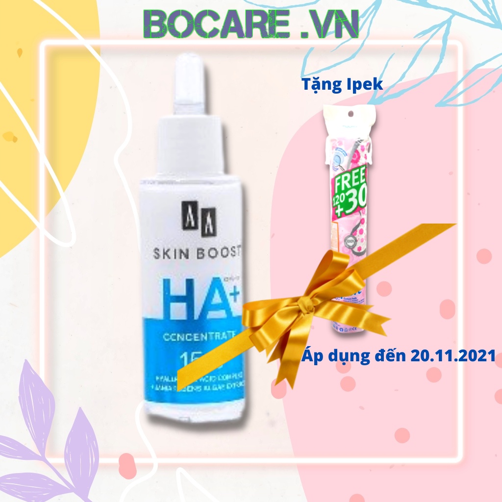 Tinh chất dưỡng ☘ serum cấp ẩm HA+ 💥 NHẬP KHẨU 💥 làm mịn da AA Cosmetics 30ml