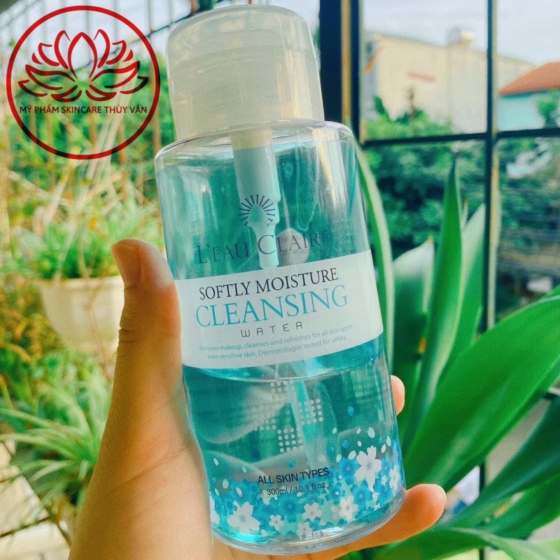 Nước Tẩy Trang Dành Cho Mọi Loại Da Hàn Quốc Chính Hãng LEAU CLAIRE 300ml
