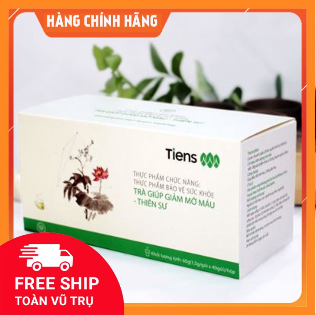 Thực phẩm bảo vệ sức khỏe Trà giúp giảm mỡ máu Thiên Sư, ÍCH THANH TRÀ