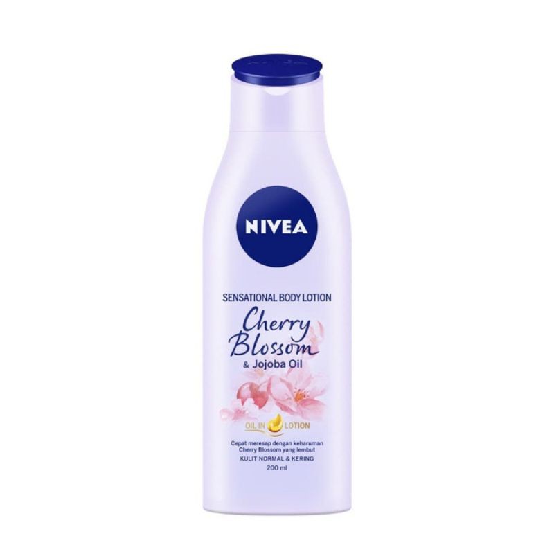 (hàng Mới Về) Sữa Dưỡng Thể Chiết Xuất Hoa Anh Đào Nivea 200ml Blassom