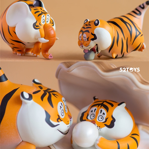 ★Hgtoys★Mô Hình Búp Bê Hổ 52TOYS Có Thể Thay Đổi Độc Đáo