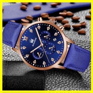 Đồng hồ casio dây da phong cách retro nam tính
