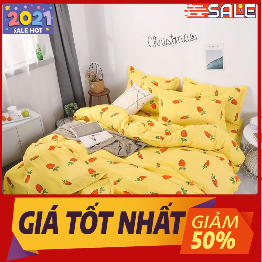 Bộ 1 ga 2 vỏ gối nằm 1m6x2m dày 30cm