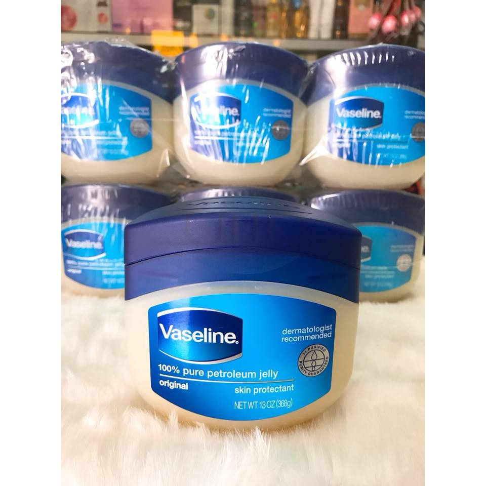 (368g) Sáp Dưỡng Ẩm Vaseline 100% White Petrolatum Original Healing Jelly MADE IN USA