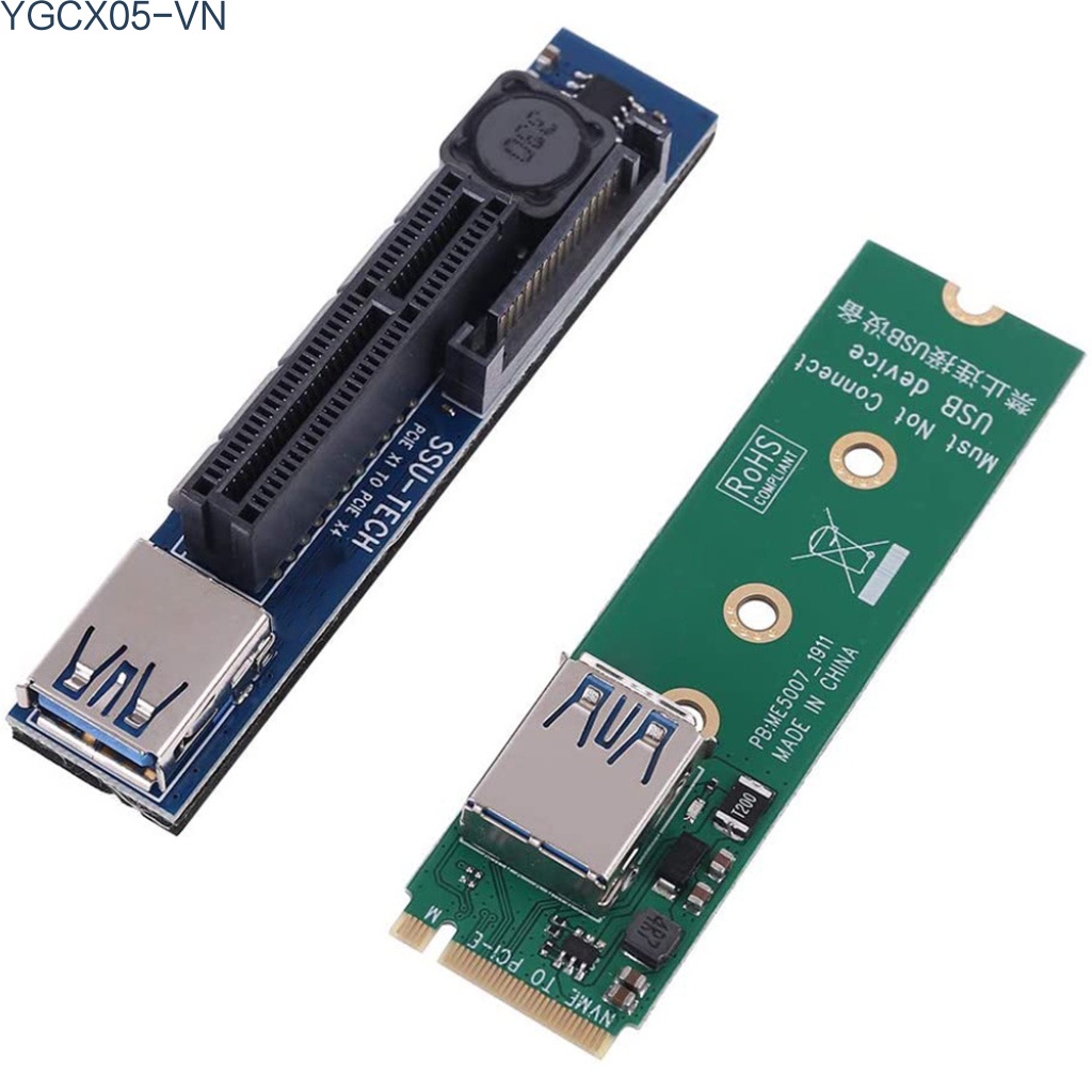 Bộ 4 Dây Cáp Mở Rộng Nvme M.2 Sang Pci-E 4x Thẻ Mở Rộng Cho Pc Desktop