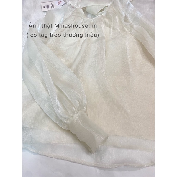 Áo sơ mi tơ óng minashouse