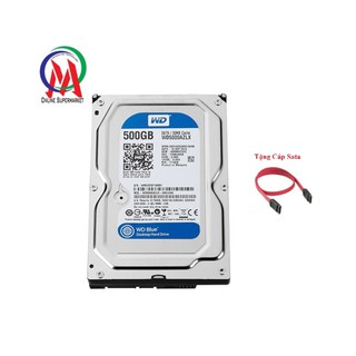Ổ cứng pc 500gb bh 24 tháng tặng cáp sata