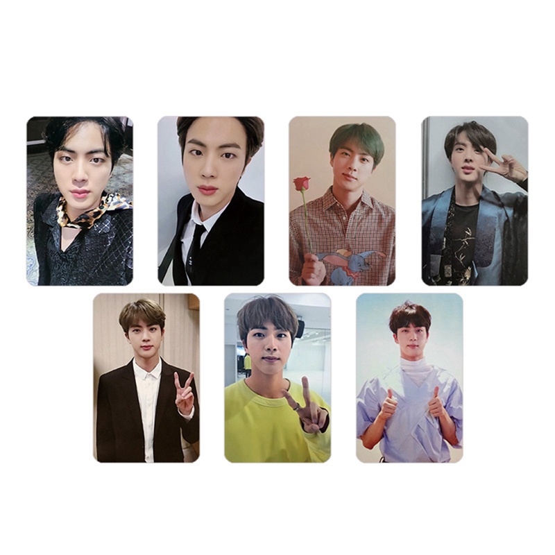 Set 7 Tấm Thẻ Ảnh Lomo 2020 In Hình Các Thành Viên Nhóm BTS