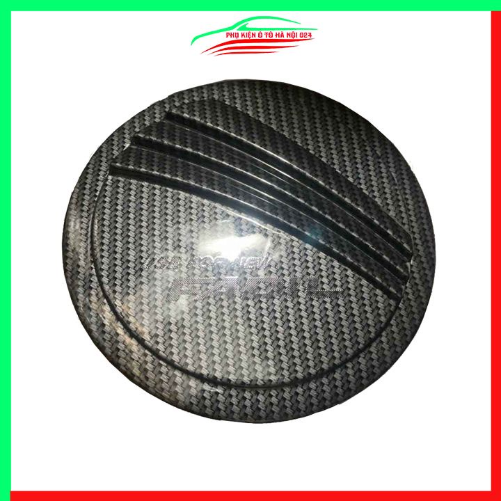 Ốp nắp xăng Fadil 2019-2023 vân cacbon bảo vệ chống trầy trang trí ô tô