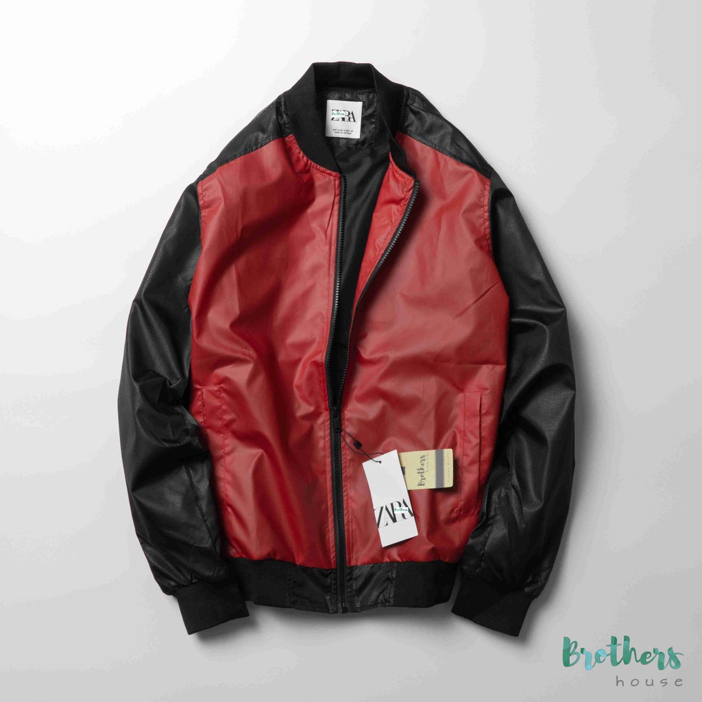 |Vải cao cấp| Áo khóac bomber Zara lên dáng trẻ trung, mặc mát lắm nha