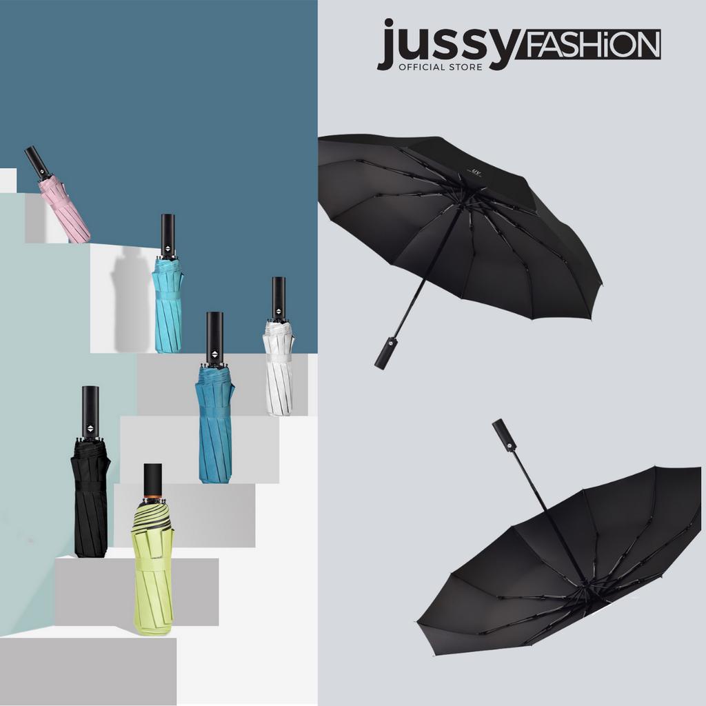 Ô Dù Che Nắng Chống Tia UV UPF50+ Rộng 1 Mét JO02 Jussy Fahsion Ô Che Mưa Nắng Gấp Gọn Nhiều Màu Trơn Basic