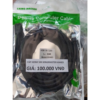 CÁP HDMI 5M KINGMASTER.CÁP HDM TO HDMI 5M