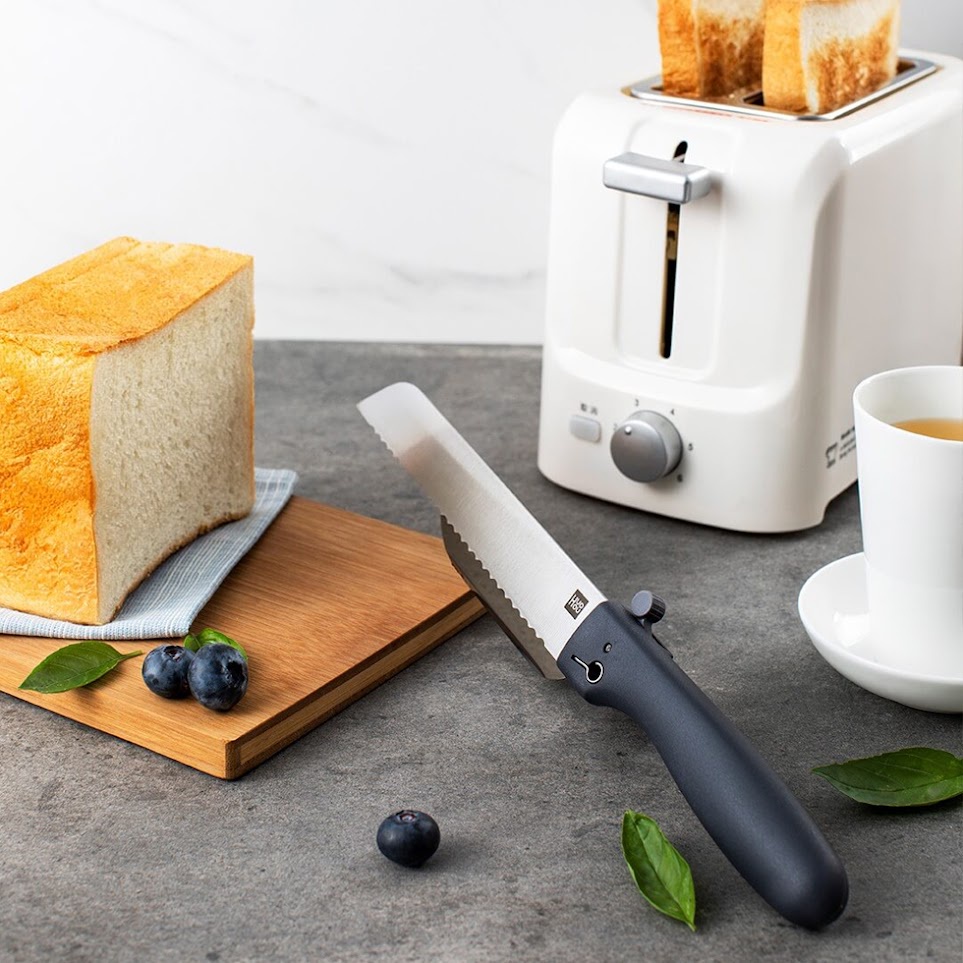 Dao cắt bánh mì, bánh bông lan XiaomiYoupin Huohou HU0086 cao cấp - Hàng Chính Hãng