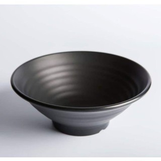 Tô nhựa Melamine size 20cm nhám đen , nhám ngói bát SF-TOX18N