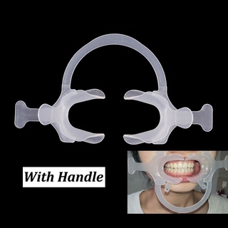 Dụng cụ hỗ trợ mở miệng hình chữ C và nhỏ có tay cầm sử dụng trong nha khoa