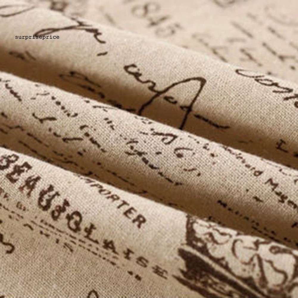 Khăn trải bàn trang trí nội thất in hình vương miện kiểu châu Âu