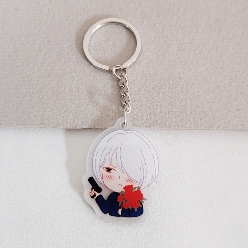 Móc Khóa Hình Bông Hoa SPY×FAMILY Loid Forger Anya Forger Yor Forger