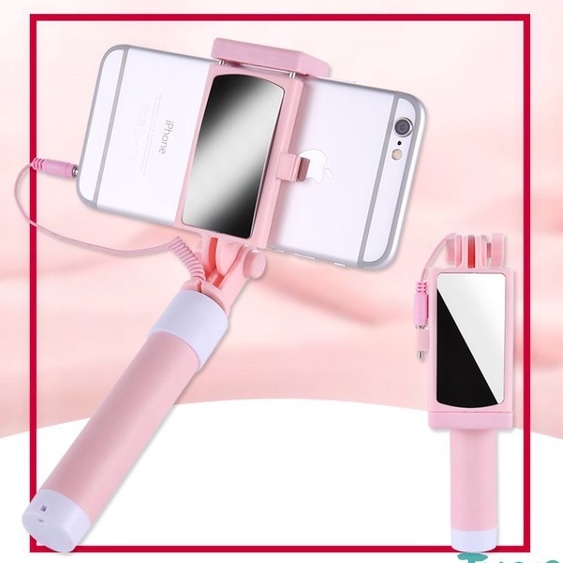 Gậy Selfie gắn gương Colorful