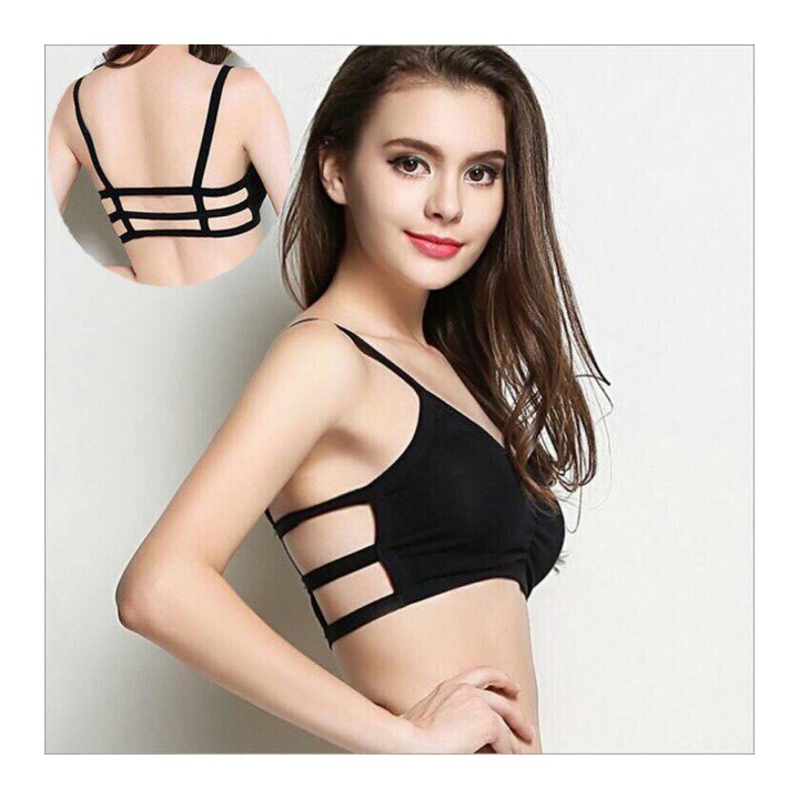Áo bra 3 dây cotton có đệm ngực, áo lót nữ không gọng | BigBuy360 - bigbuy360.vn