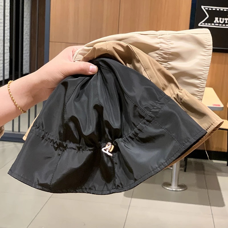 Mũ Xô Chống Nắng Tia UV Có Dây Đeo Điều Chỉnh Được Thời Trang Mùa Hè Cho Nam Và Nữ