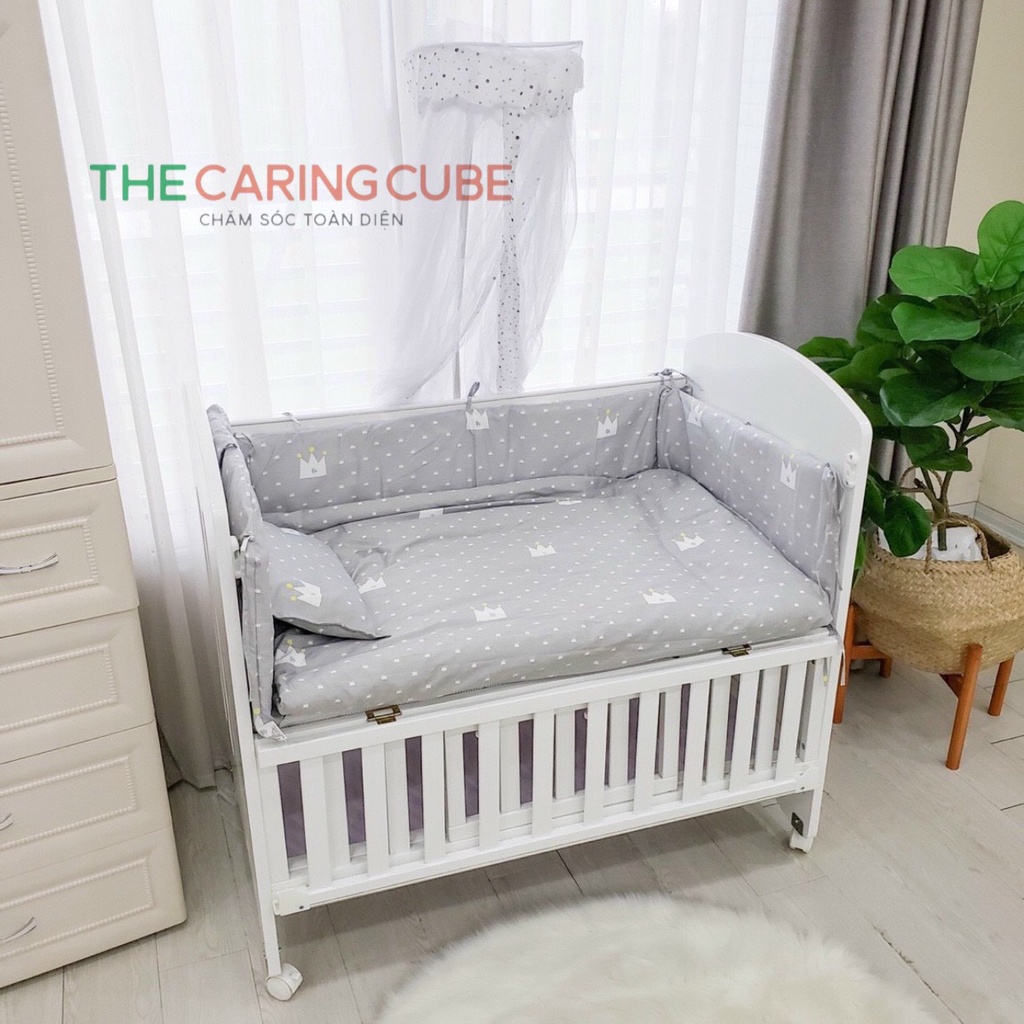 Nôi cũi giường Umoo 2 tầng cho bé