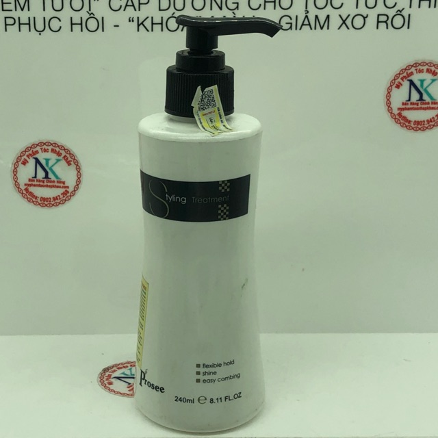 Gel Tạo Kiểu Tóc Xoăn Prosee Styling Treatment 240ml