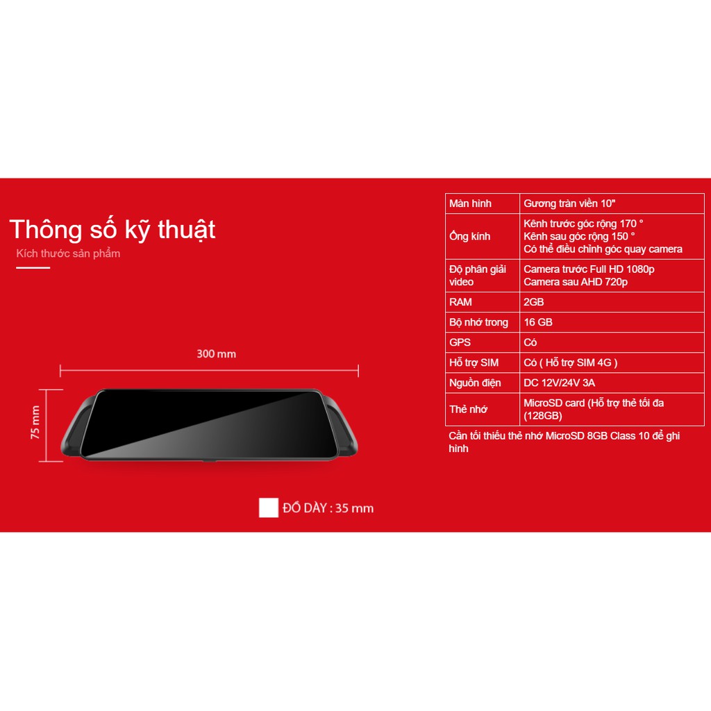 [Kèm Thẻ nhớ 128Gb] Camera Hành Trình Vietmap iDVR P2 [Sim 4G] | BigBuy360 - bigbuy360.vn