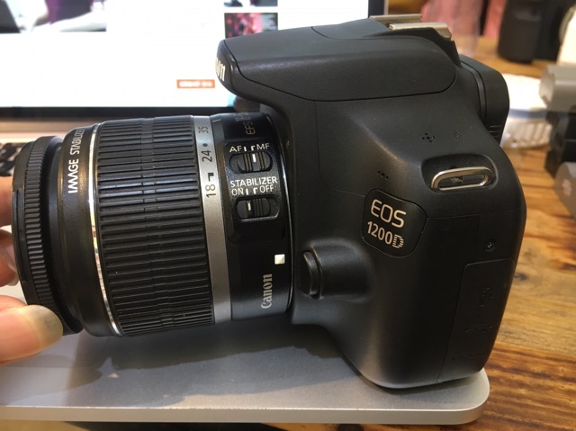 Máy ảnh canon 1200D kèm kit 18-55mm is ii full phụ kiện