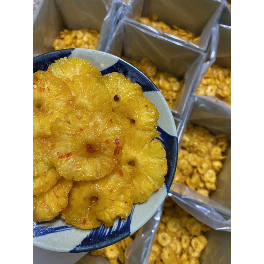 Thơm muối ớt - Thơm sấy muối ô mai