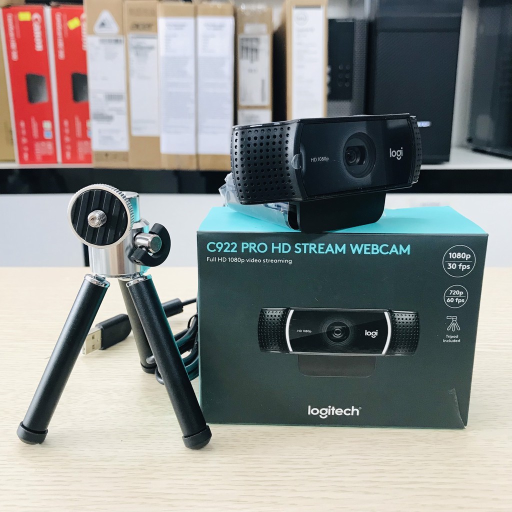 Webcam Logitech C922 Pro Stream full HD