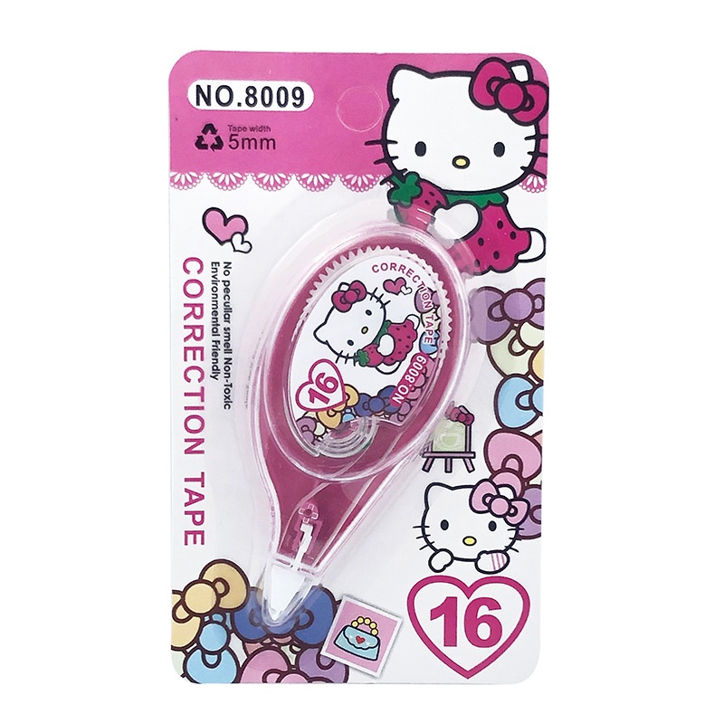 Steve Băng Keo Xóa Mini Hình Hello Kitty Dễ Thương Dành Cho Học Sinh / Văn Phòng