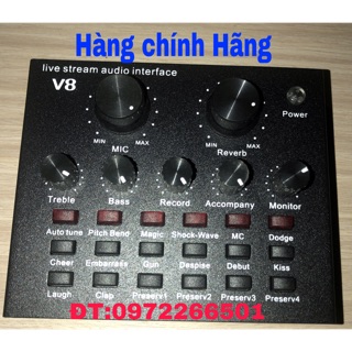 SOUND CARD-V8S+ hàng loại 1 cáo cấp