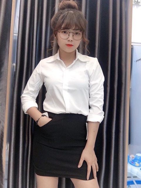 Chân váy bút chì chất UMI Hàn siêu đẹp MCV152 | BigBuy360 - bigbuy360.vn