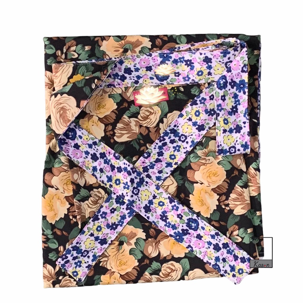 Chân Váy Chống Nắng Lụa Cột Dây 2 Mặt 2 Lớp Họa Tiết Ngẫu Nhiên | BigBuy360 - bigbuy360.vn