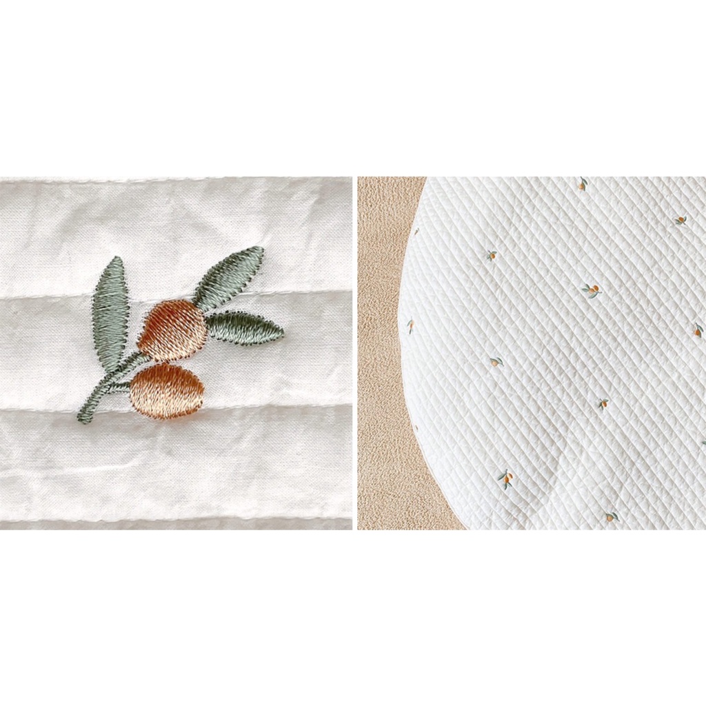 Thảm Lót Sàn Bằng cotton Nguyên Chất Cho Bé Tập Bò