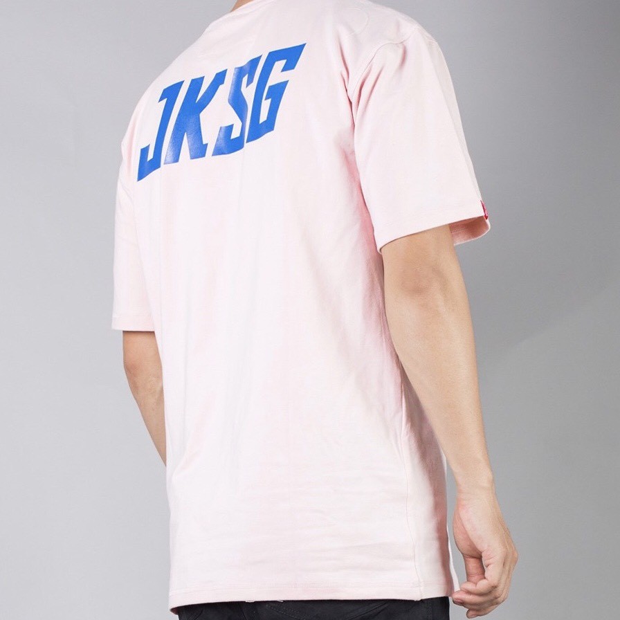 Áo Thun Cotton Cao Cấp Ngắn Tay Nam, Chất Đẹp Co Giãn Tốt, Dày Dặn, Logo JKSG Cá Tính, Năng Động Trẻ trung Thời Thượng
