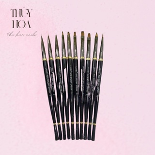 bộ cọ lawei 10 cây lông chồn