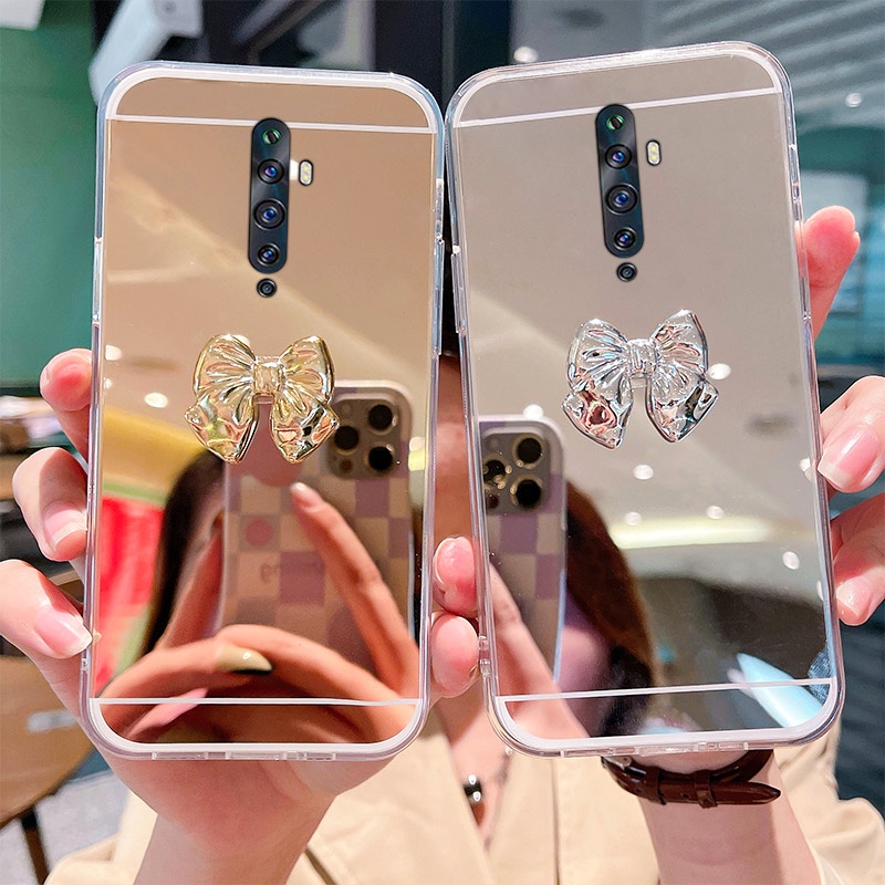 Ốp Điện Thoại Tráng Gương Viền Mềm Cho OPPO Reno 2Z Reno 2F