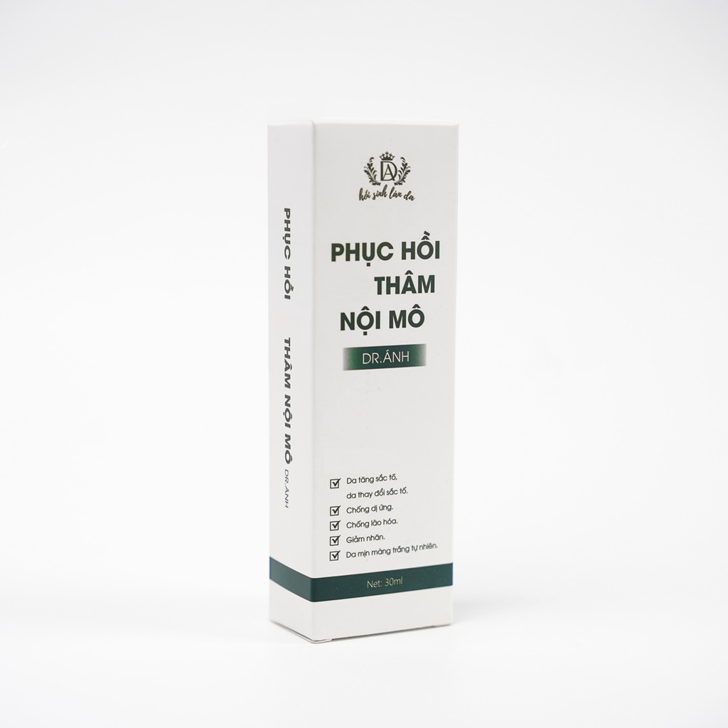 [Mã BMTTC60 giảm đến 60K đơn 50K] Phục hồi hết thâm nội mô Dr Ánh 30ml