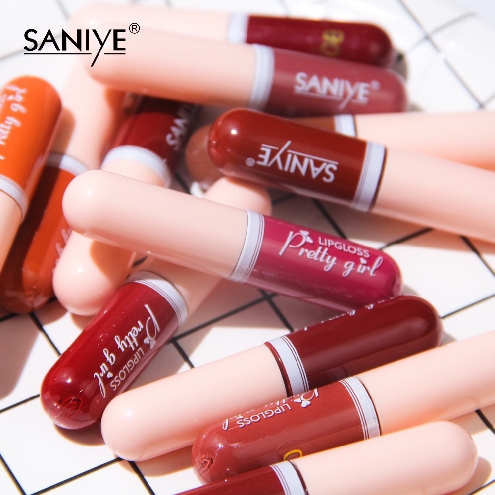 Son môi SANIYE L1135 mini dạng viên nhộng có 13 màu tuỳ chọn 1.7ml | BigBuy360 - bigbuy360.vn