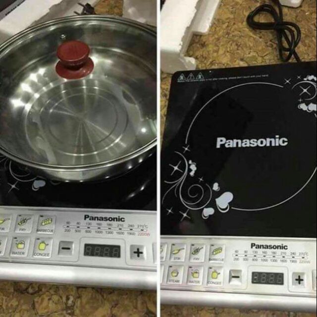 Bếp lẩu kèm nồi panasonic