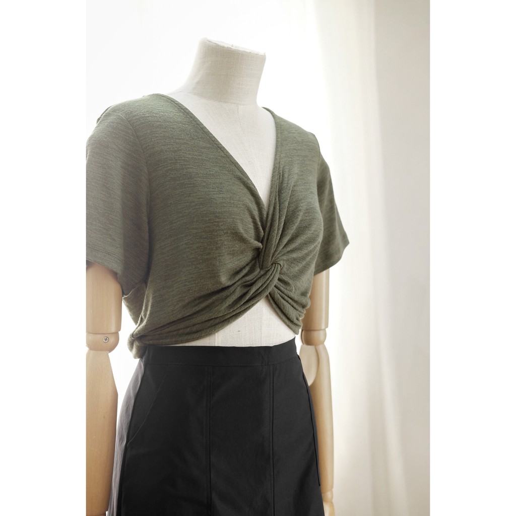 Ceci Cela - Áo Twist 0820 Vải Gân