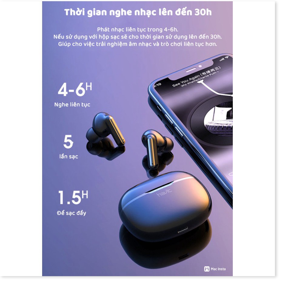 Tai nghe không dây Havit I99 thế hệ mớ-TTHome