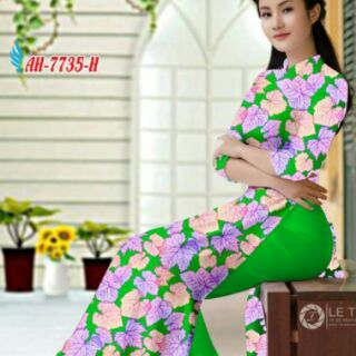 Vải áo dài 3d