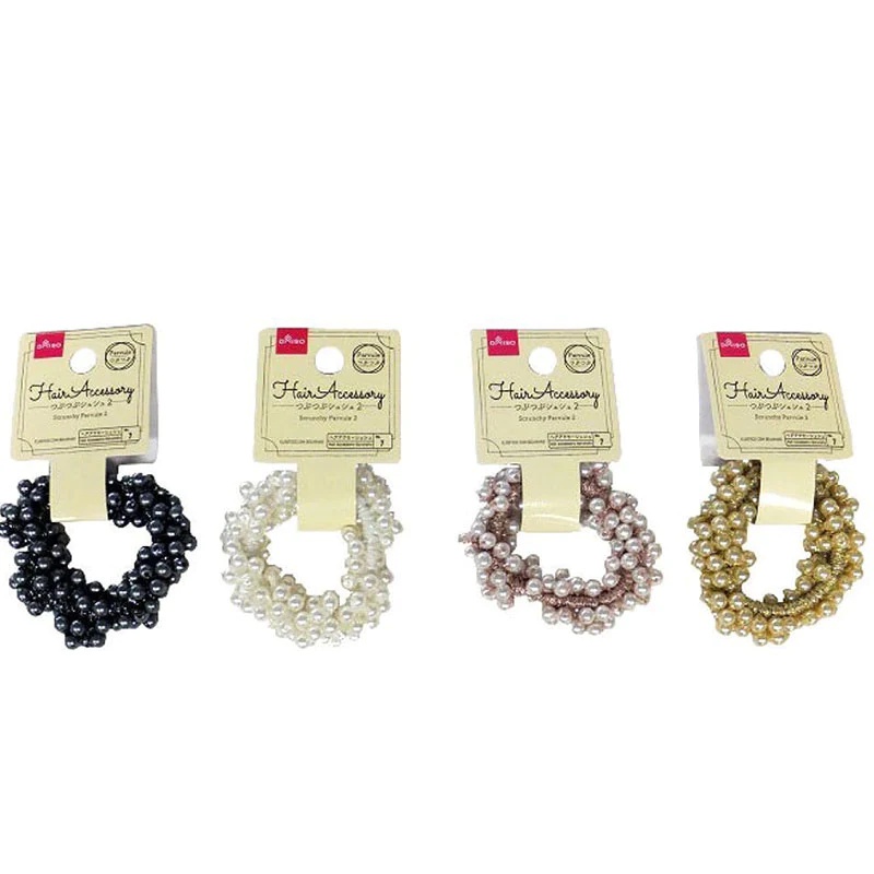 Daiso Đồ Buộc Tóc 7X2X6Cm (Cái) Scrunchy Parvule2