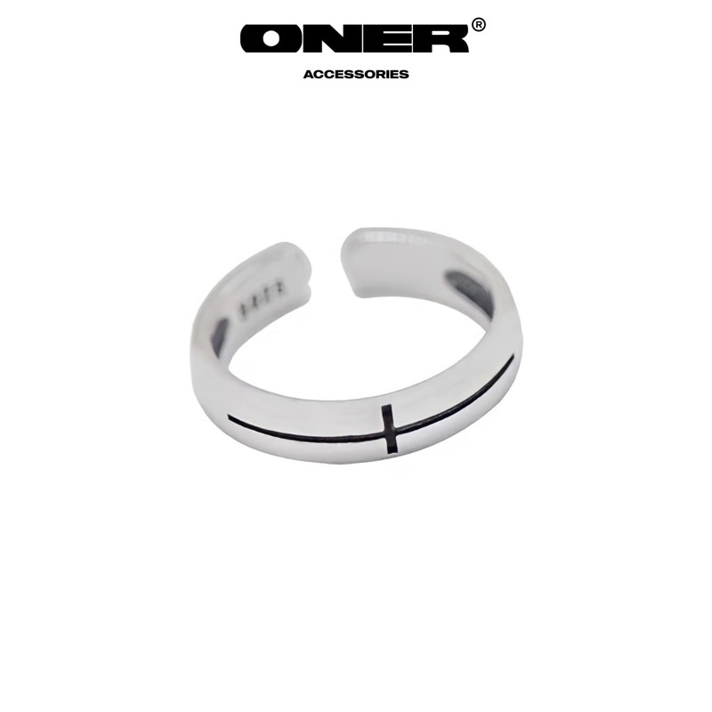 Nhẫn ONER Bạc 925 "The Pluss Ring" ( Bảo Hành Bạc 1 Năm )