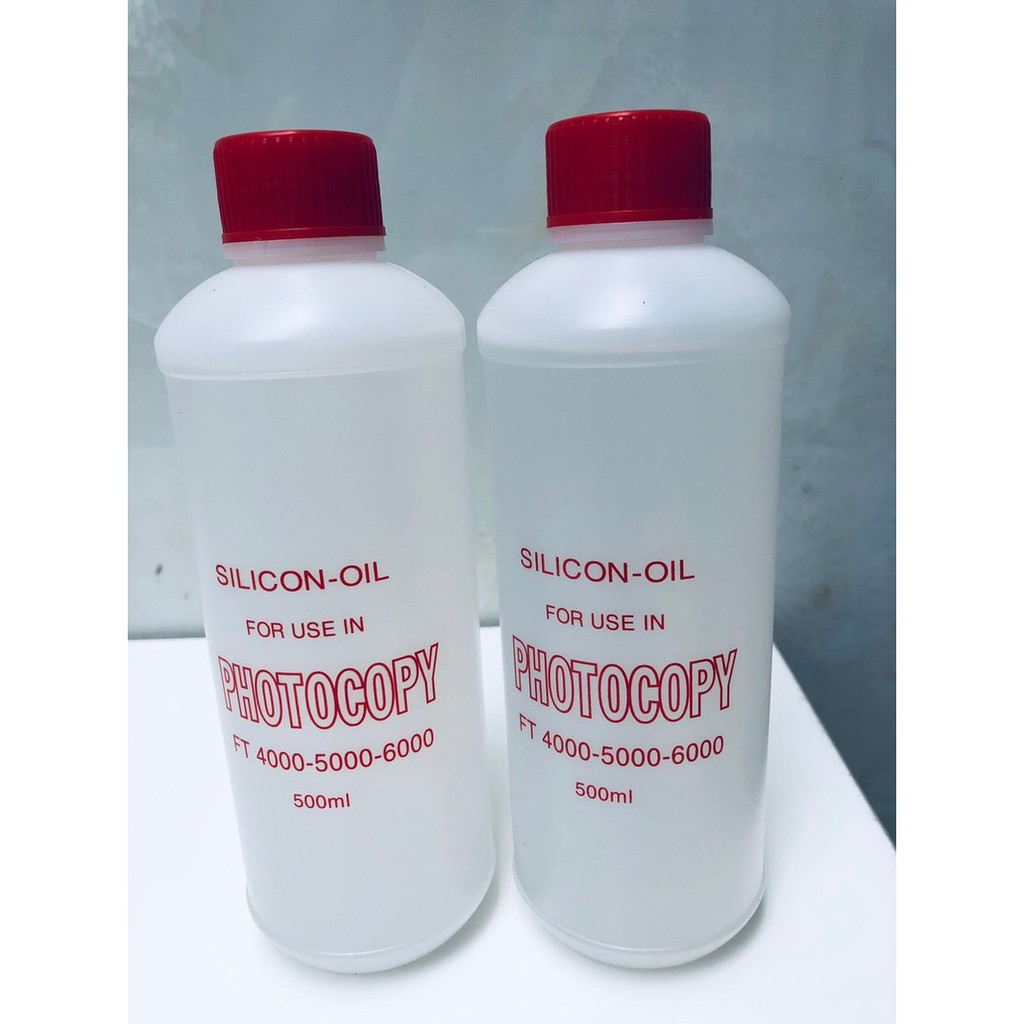 Dầu Silicon máy Photocopy, máy in/Chai 500ml